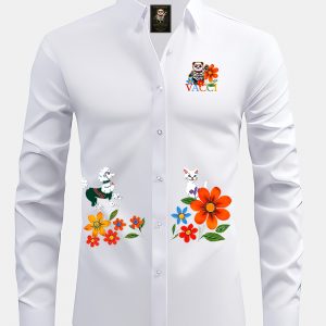 Tito Vacci P3 Men’s Dress Shirt – Panda Collection