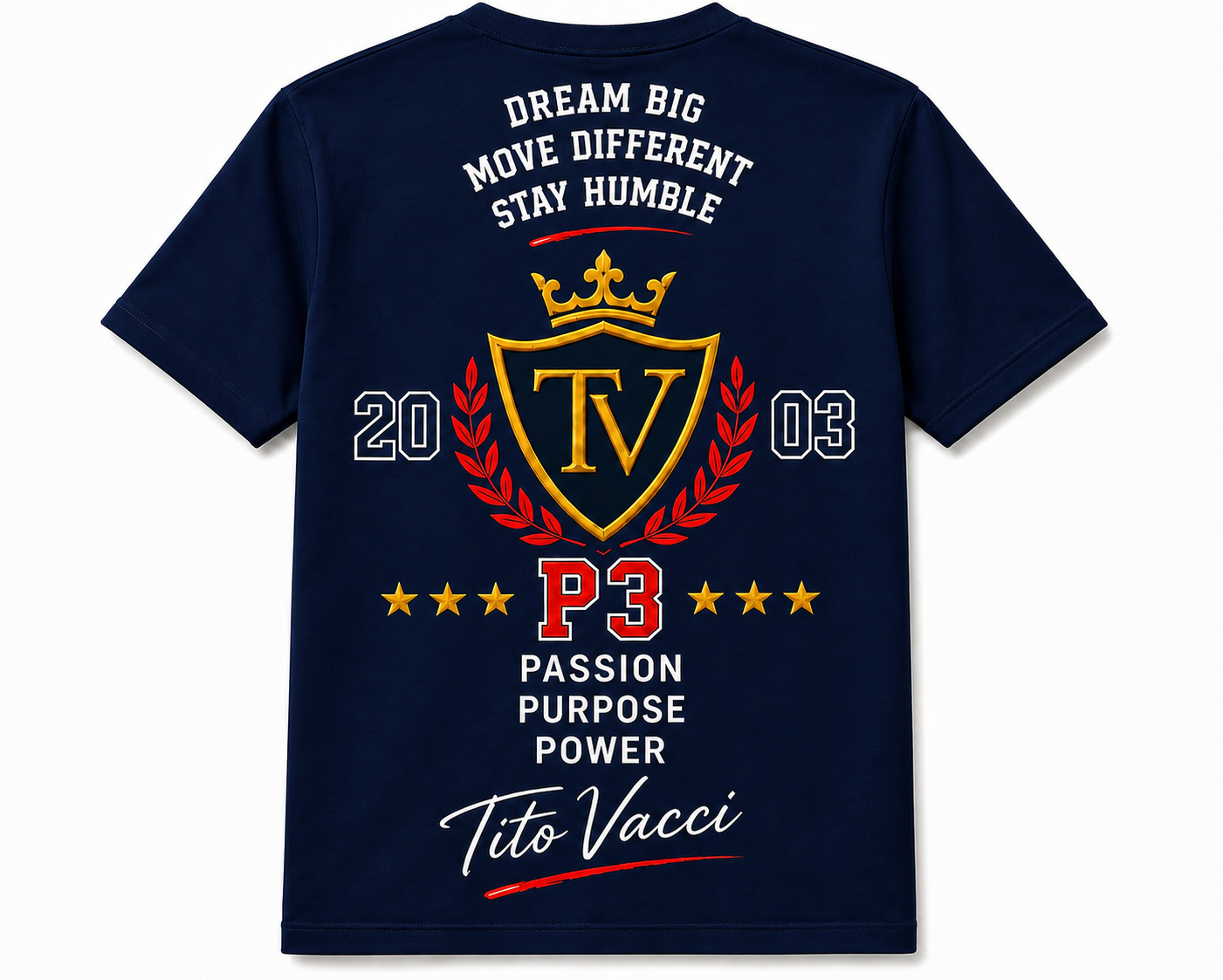 Tito Vacci P3 “Stay Forever In Style” Signature Tee – Panda Edition - Image 3